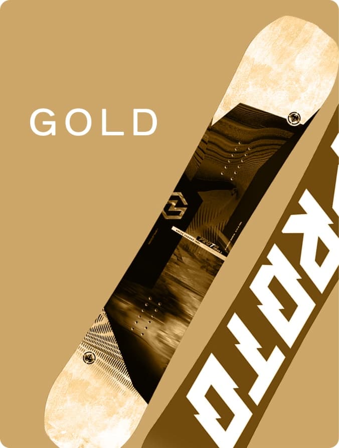 Big Kahuna's Gold Snowboard Rental Package